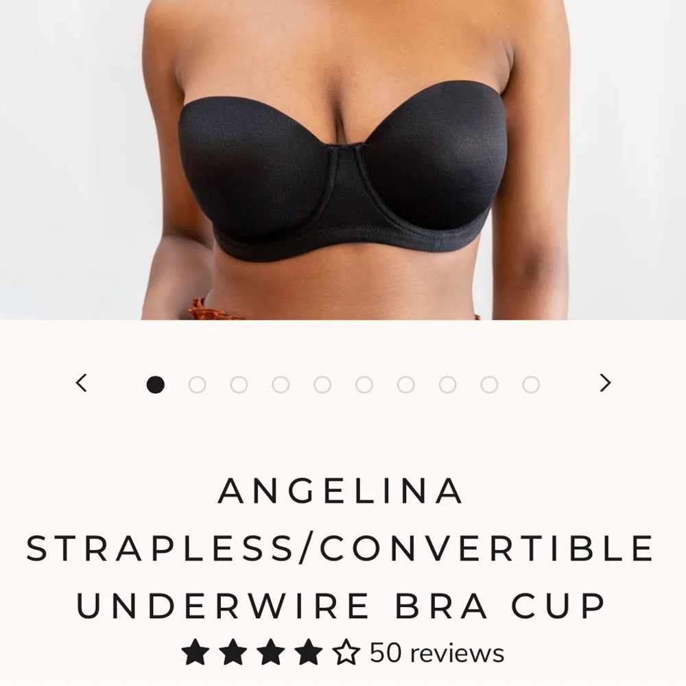 The Bra Lab strapless convertible bra 36DD - Picture 3 of 4
